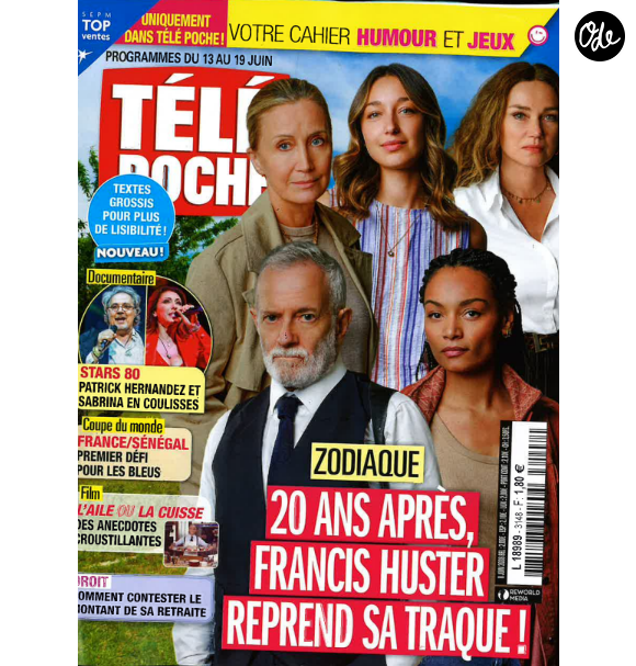 Couverture "Télé Poche"du 8 juin 2026