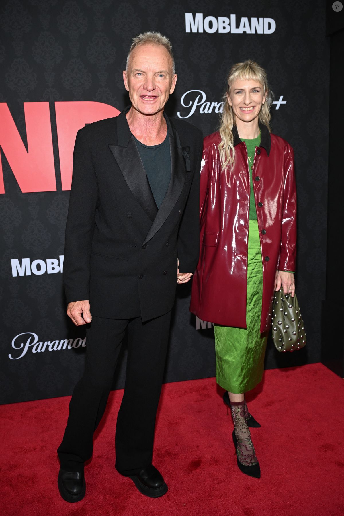 Photo : Sting et Mickey Sumner à la première de la série télévisée ...