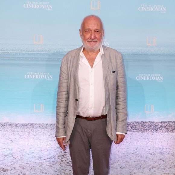 François Berléand - Tapis rouge de la soirée d'ouverture de la 7ème édition du festival Cineroman à Nice le 29 septembre 2025. © Dominique Jacovides - Bruno Bebert / Bestimage