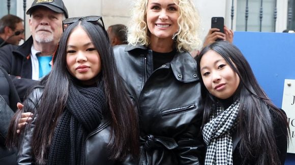 Photo : Exclusif - Laeticia Hallyday et ses filles Jade et Joy (qui ...