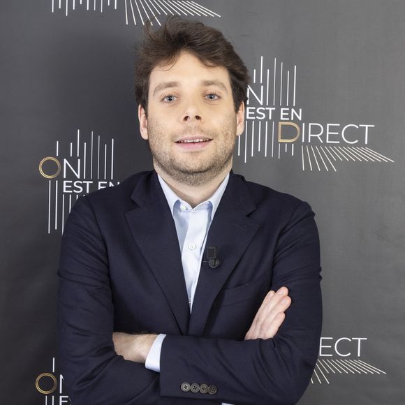 Exclusif - Benjamin Duhamel - Backstage de l'enregistrement de l'émission "On Est En Direct (OEED)", présentée par L.Ruquier et L.Salamé, et diffusée en direct le 2 avril sur France 2
© Jack Tribeca / Bestimage