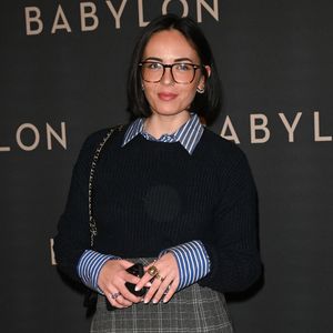 Agathe Auproux à la première du film "Babylon" au cinéma Le Grand Rex à Paris, France, le 14 janvier 2023. © Coadic Guirec/Bestimage
