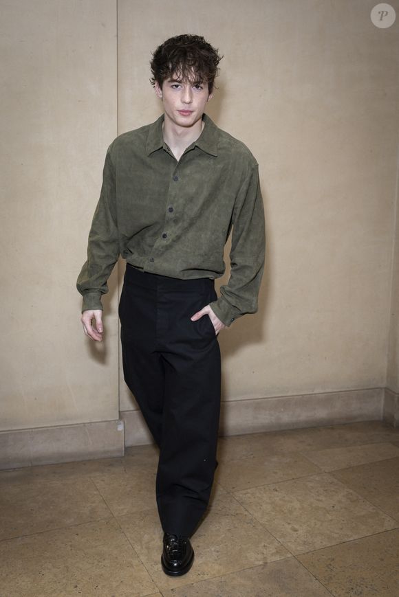 Bach Buquen - Photocall du défilé Jacquemus au 51 rue Raynouard lors de la Fashion Week Masculine prêt-à-porter Automne/Hiver 2025-2026 à Paris, le 26 janvier 2025. 
© Olivier Borde / Bestimage