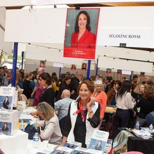 Ségolène Royal à la Hall Georges Brassens de Brive-la-Gaillarde pour la 43 ème Foire du Livre de Brive, le 8 novembre 2025. © Jean-Marc Lhomer/Bestimage