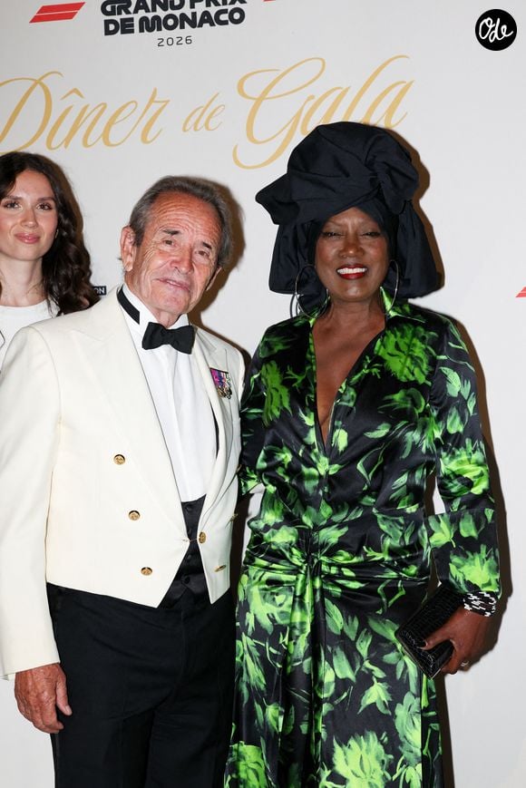 Jacky Ickx et sa femme Khadja Nin - Arrivées au dîner de gala du Grand Prix de Formule 1 de Monaco 2026 en l'honneur du vainqueur dans la Salle des Etoiles du Sporting de Monaco le 7 juin 2026.
Claudia Albuquerque / Bestimage