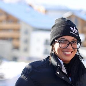 Melha Bedia - Photocall du film "Le Mélange des genres" dans le cadre de la 28ème édition du Festival international du film de comédie de l'Alpe d'Huez le 18 janvier 2025. © Dominique Jacovides / Bestimage