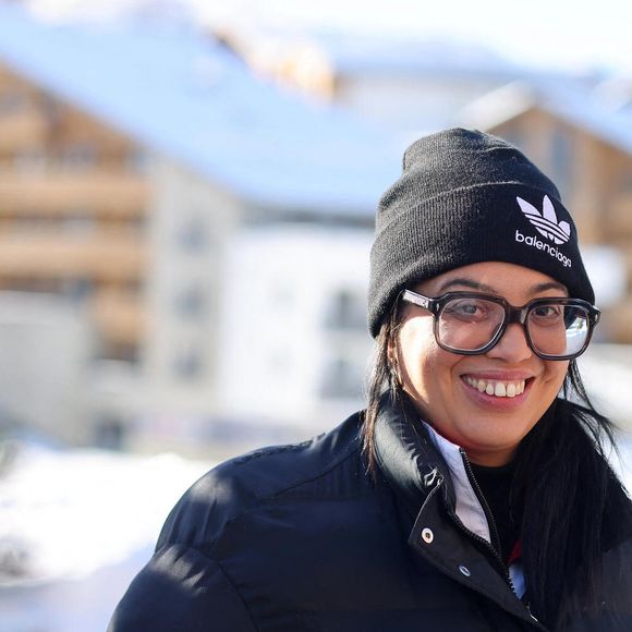Melha Bedia - Photocall du film "Le Mélange des genres" dans le cadre de la 28ème édition du Festival international du film de comédie de l'Alpe d'Huez le 18 janvier 2025. © Dominique Jacovides / Bestimage