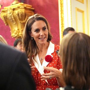 La princesse de Galles lors d'une réception organisée par Cancer Research UK à l'occasion du 125e anniversaire de l'organisation caritative, au St James's Palace, à Londres. 

©Bestimage