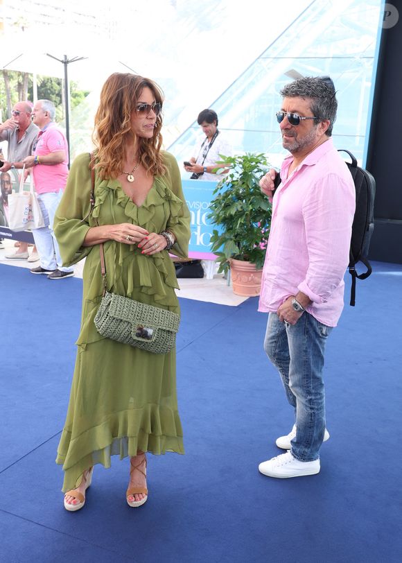 Ingrid Chauvin et son mari Philippe Warrin - Photocall de "Demain nous appartient" (DNA) lors du 64ème Festival de Télévision de Monte Carlo au Grimaldi Forum de Monaco le 14 juin 2025.
© Denis Guignebourg / Bestimage