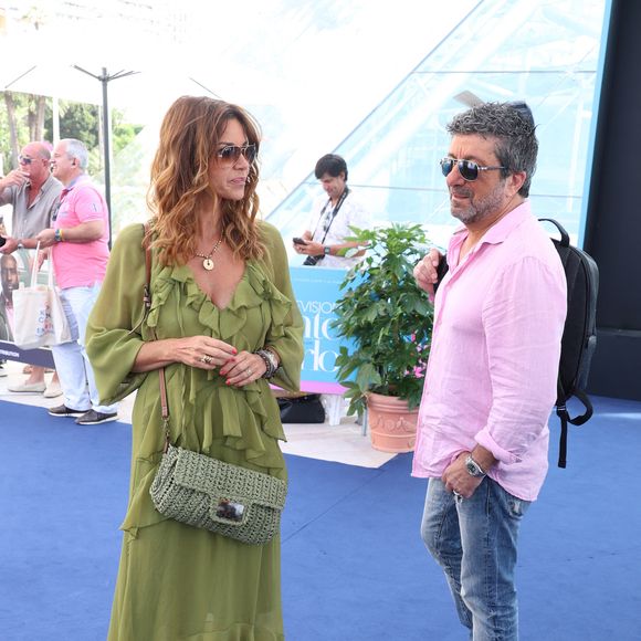 Ingrid Chauvin et son mari Philippe Warrin - Photocall de "Demain nous appartient" (DNA) lors du 64ème Festival de Télévision de Monte Carlo au Grimaldi Forum de Monaco le 14 juin 2025.
© Denis Guignebourg / Bestimage