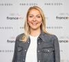 Lucie Chaumette lors de la présentation des journalistes et chroniqueurs de France Télévisions pour les Jeux Olympiques 2024 au musée de l'Homme à Paris, le 11 juin 2024.
© Pierre Perusseau / Bestimage