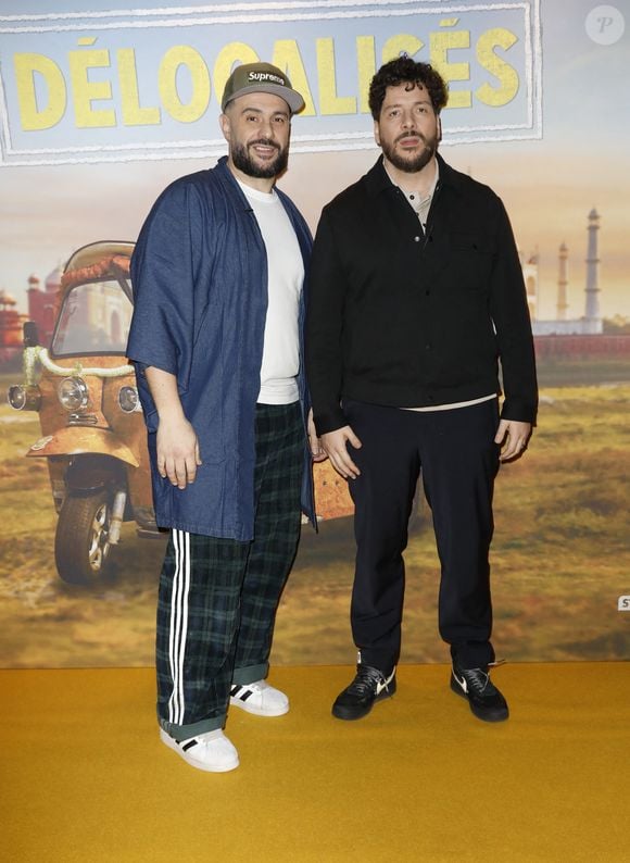 Ali Bougheraba, Redouane Bougheraba - Avant-Première du film "Délocalisés" à l'UGC Ciné Cité Bercy à Paris le 4 mars 2025. © Marc Ausset-Lacroix/Bestimage