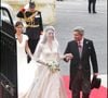 Mais elle ne devrait pas manquer l'anniversaire de son père, Michael Middleton
Kate Middleton et son père Michael Middleton - Mariage de Kate et William en 2011
©GOFF INF / BESTIMAGE