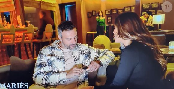 Rapprochement entre Marie et Laurent lors de leur lune de miel au Maroc - épisode de "Mariés au premier regard 2025" du 2 juin, sur M6