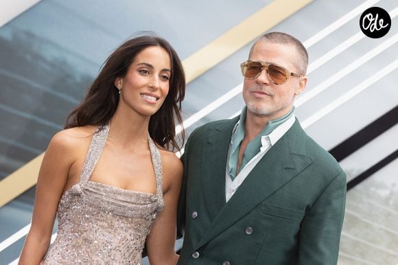 Ines De Ramon et Brad Pitt arrivent au Cineworld Leicester Square pour la première européenne du film F1, Backgrid UK/ Bestimage