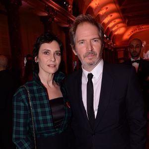Géraldine Pailhas et son mari Christopher Thompson lors de la soirée de gala de la 18ème édition du "Dîner de la mode du Sidaction" au Pavillon Cambon Capucines - Potel et Chabot à Paris, France, le 23 janvier 2020. © ORachid Bellak/Bestimage