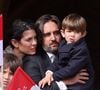 Balthazar, fruit des amours entre Charlotte Casiraghi et Dimitri Rassam, est devenu grand !
Raphaël Elmaleh, Charlotte Casiraghi, Dimitri Rassam et leur fils Balthazar Rassam - La famille princière au balcon du palais lors de la Fête Nationale de la principauté de Monaco.
© Dominique Jacovides / Bruno Bebert / Bestimage