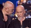 "Je rêvais de travailler pour Vanessa mais ça ne s’est jamais fait sans doute parce que j’ai travaillé avec Florent Pagny", a-t-il ainsi révélé
Florent Pagny et Pascal Obispo - Emission spéciale "Unis pour l'Ukraine" à la Maison de la Radio et de la Musique, diffusée en direct sur France 2 et présentée par Nagui et Leïla.Kaddour à Paris le 8 mars 2022.
© Cyril Moreau / Jack Tribeca / Bestimage