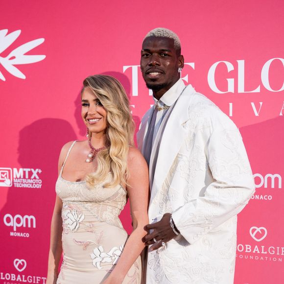 Paul Pogba et sa femme Zulay Pogba - Photocall de la soirée du "Global Gift Gala" lors du 78ème Festival International du Film de Cannes le 19 mai 2025.
© Toni C via Bestimage