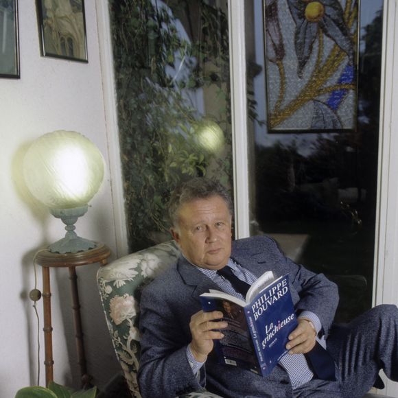 Archives - En France, Philippe Bouvard dans sa villa de Cannes le 2 février 1996.

© Bestimage