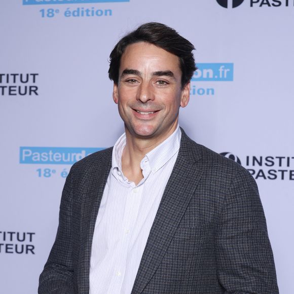 Julian Bugier - Soirée de lancement de la18ème édition du "Pasteurdon" à l'institut Pasteur de Paris le 9 octobre 2024. © Denis Guignebourg/BestImage