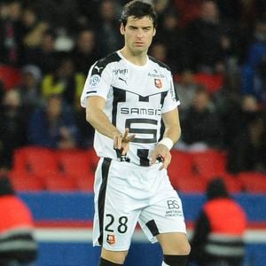 Yoann Gourcuff - Match de football de la 36ème journée de Ligue 1, qui opposait le PSG au Stade Rennais (4-0) au Parc des Princes. Le 29 avril 2016 Pierre Perusseau / Bestimage