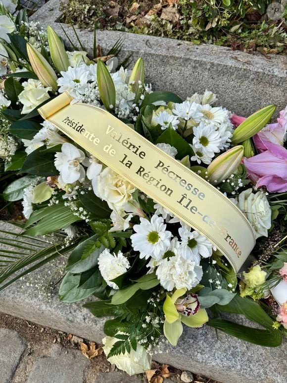 Illustration de la tombe de Michel Blanc au cimetière du Père-Lachaise à Paris le 14 octobre 2024. © Cristophe Clovis/Bestimage