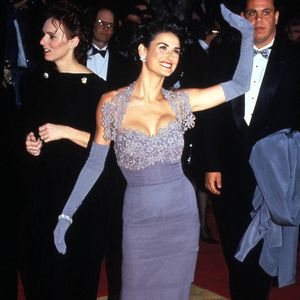Demi Moore à la cérémonie des Oscars 1992. Photo by Avalon/ABACAPRESS.COM