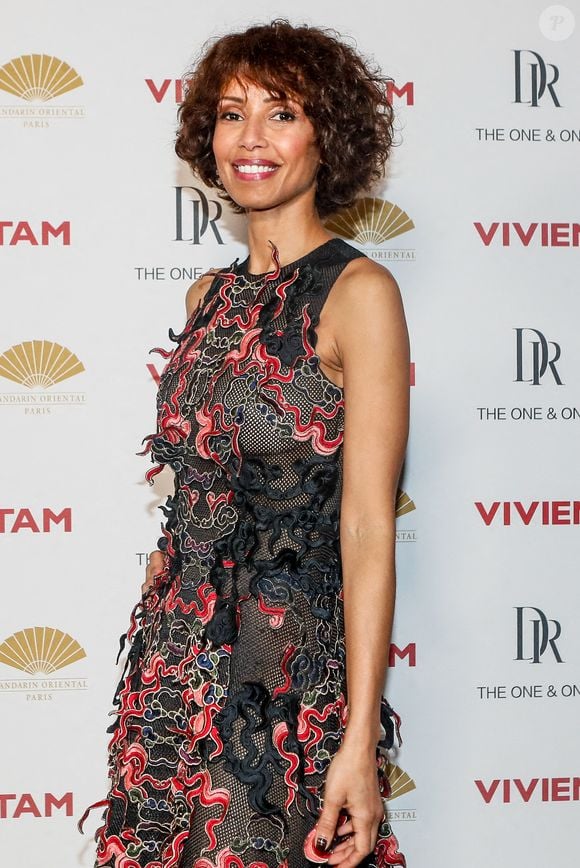 Exclusif - Sonia Rolland - Photocall du défilé Vivienne Tam mode femme automne / hiver 2024-2025 lors de la Fashion Week de Paris (PFW), au palais de Tokyo, à Paris, France, le 2 mars 2024. © Christophe Clovis/Bestimage