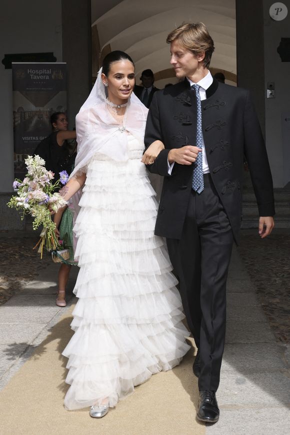 Une journée très spéciale qui a été au centre de l'attention. 

Lucia Entrecanales et Laszlo Bene lors du mariage de Lucia Entrecanales et Laszlo Bene à Tolède, Espagne, le samedi 27 septembre 2025. Photo by GTres/ABACAPRESS.COM