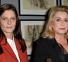 “Le texte (...) était écrit avec les pieds par des gens que je ne crois pas très bien intentionnés”, ajoute la fille de Catherine Deneuve

Catherine Deneuve et sa fille Chiara Mastroianni - Visite privée de l'exposition "Martin Scorsese" à la cinémathèque française à Paris, le 13 octobre 2015.