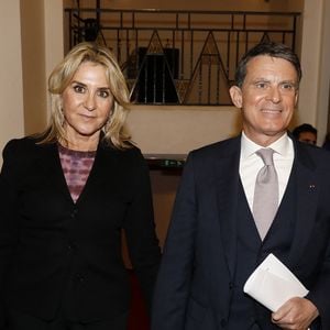 Manuel Valls et sa femme Susana Gallardo lors de la Grande Conférence du collectif