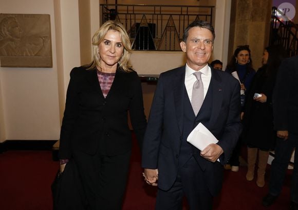 Manuel Valls et sa femme Susana Gallardo lors de la Grande Conférence du collectif