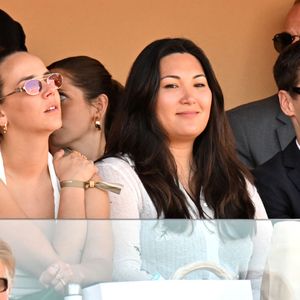 Pauline Ducruet, Marie et Louis Ducruet lors de la finale du Rolex Masters 1000 de Monte-Carlo à Roquebrune-Cap-Martin le 14 avril 2024.

© Bruno Bebert / Bestimage