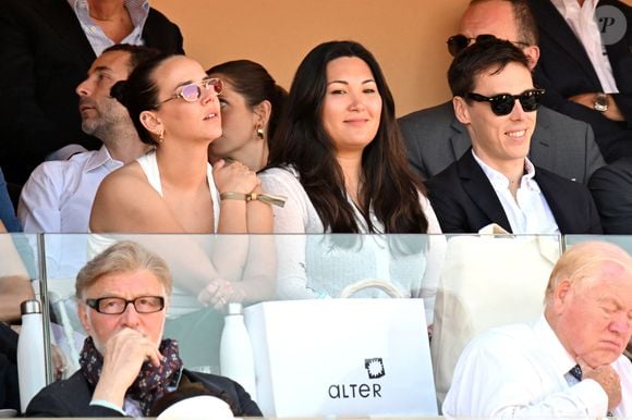 Pauline Ducruet, Marie et Louis Ducruet lors de la finale du Rolex Masters 1000 de Monte-Carlo à Roquebrune-Cap-Martin le 14 avril 2024.

© Bruno Bebert / Bestimage