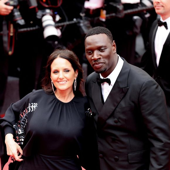 Omar Sy et sa femme Hélène - Montée des marches du film " Top Gun : Maverick " lors du 75ème Festival International du Film de Cannes. Le 18 mai 2022
© Dominique Jacovides / Bestimage