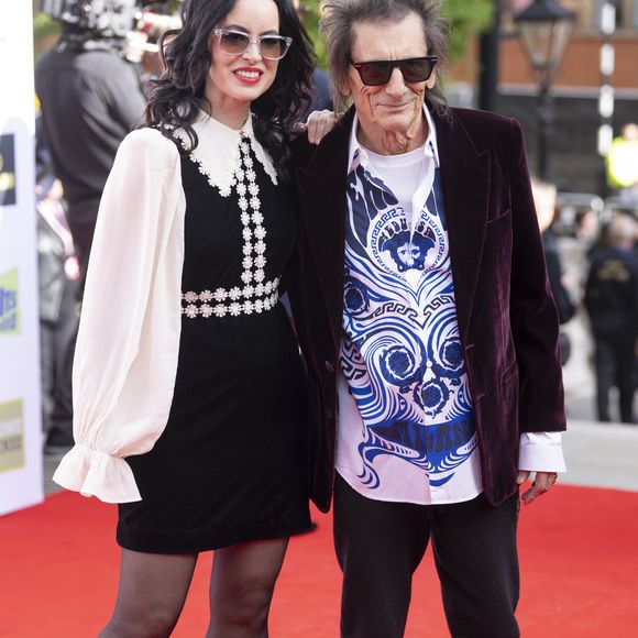 Ronnie Wood et sa femme Sally Humphreys assistent à A King's Trust Celebration, une soirée spéciale au Royal Albert Hall célébrant le 50e anniversaire du King's Trust. Photo par GOFF  / BESTIMAGE