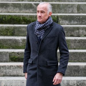 Gilles Bouleau - Sortie des obsèques de C.Laborde  en l’église Saint-Roch à Paris, le 6 février 2025. Décédée le 28 janvier 2025 à l'âge de 73 ans, l'ancienne présentatrice météo de TF1 (1988 - 2017) était atteinte de la maladie neurodégénérative à corps de Lewy. 
© Jacovides - Moreau / Bestimag