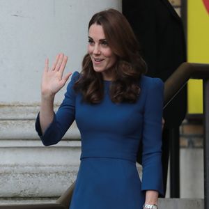 Catherine Kate Middleton, la duchesse de Cambridge visite l'Imperial War Museum à Londres pour consulter des lettres de famille datant de la première guerre mondiale. Le 31 octobre 2018. Ce sont des lettres concernant les trois frères de son arrière-grand-mère. Backgrid UK/ Bestimage
