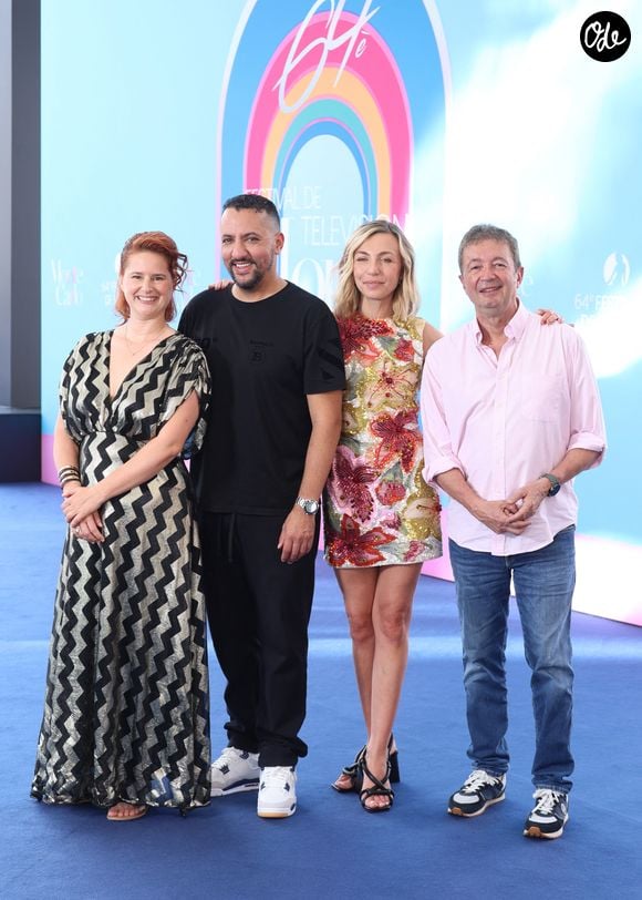 Mais rien n'était gagné, “j'étais déjà sur le plateau, en condition de tournage, Grégoire était déjà choisi.”

Éloïde Poux, Majid Berhila, Amélie Etasse, Frédéric Bouraly au Forum lors du 64e Festival de télévision de Monte-Carlo le 14 juin 2025. © Denis Guignebourg/Bestimage