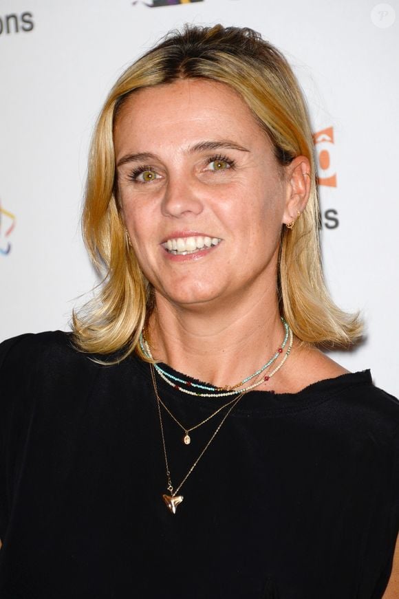 Marine Vignes au photocall de France Télévisions, pour la présentation de la nouvelle dynamique 2016-2017, à Paris, le 29 juin 2016.
© Guirec Coadic/Bestimage