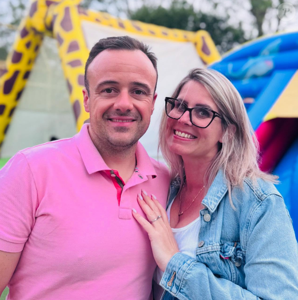Franck et Mélanie de "Familles nombreuses, la vie en XXL". Instagram.