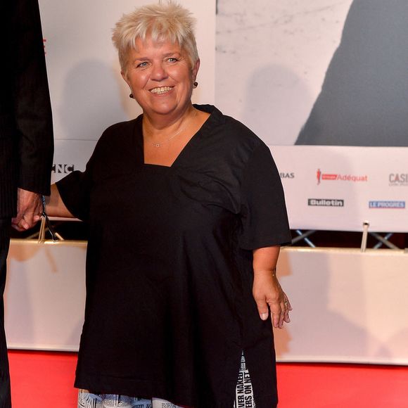 Mimie Mathy lors de la cérémonie d'ouverture du 13ème Festival Lumière à Lyon, France, le 9 octobre 2021. Photo par Julien Reynaud/APS-Medias/ABACAPRESS.COM