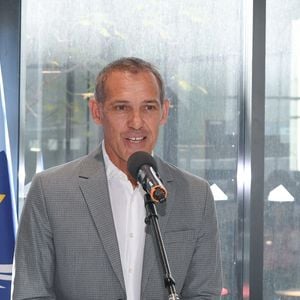 Paul Belmondo inaugure le studio Jean-Paul Belmondo sur le campus Georges Méliès de l'université Côte d'Azur à Cannes, le 20 mai 2025. Photo par LIONEL URMAN / BESTIMAGE