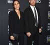 La duchesse portait un tailleur noir Armani. 

Meghan, duchesse de Sussex et le prince Harry, duc de Sussex, troisième gala annuel de la Journée mondiale de la santé mentale organisé par Project Healthy Minds, Spring Studios, New York, NY, 9 octobre 2025. (Photo par Anthony Behar/Sipa USA)
