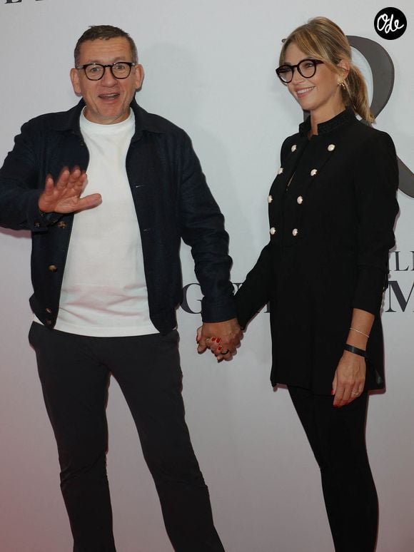 Dany Boon et sa compagne Clara Vello au photocall de la première du film "Karma" au cinéma Pathé Palace à Paris le 13 octobre 2026. 

© Coadic Guirec / Bestimage