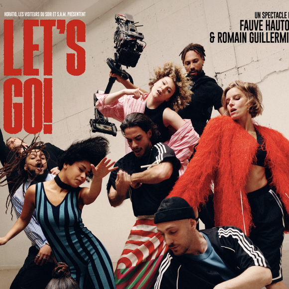 L'affiche du spectacle Let's Go, bientôt sur la scène du 13e Art. Un spectacle de Fauve Hautot (Danse avec les stars) et Romain Guillermic