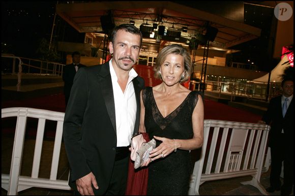 Claire Chazal et Philippe Torreton - Ouverture du Festival de Cannes 2006. © Bestimage