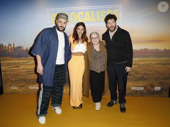 Ali Bougheraba, Vanessa Guide, Josiane Balasko, Redouane Bougheraba - Avant-Première du film "Délocalisés" à l'UGC Ciné Cité Bercy à Paris le 4 mars 2025. © Marc Ausset-Lacroix/Bestimage