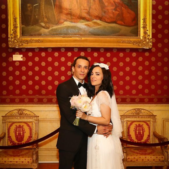 Exclusif - Mariage civil à la mairie d'Ajaccio d'Alizée et Grégoire Lyonnet - Ajaccio le 18 juin 2016
© Olivier Huitel - Olivier Sanchez / Bestimage - Crystal